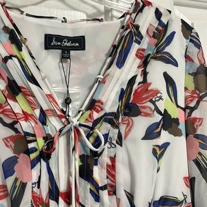 Sam Edelman Floral Print Long Sleeve Dress Size 4